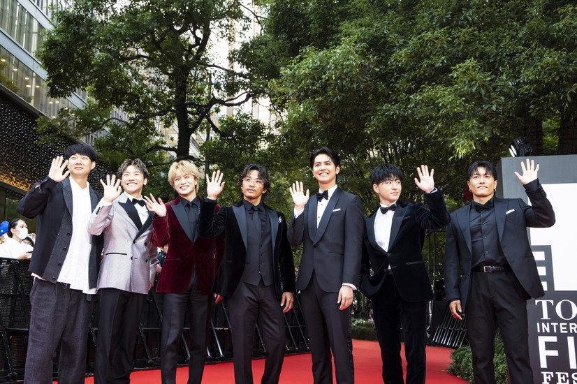 GENERATIONS、TIFFのレッドカーペットに登場！ドキュメンタリー映画が世界初披露