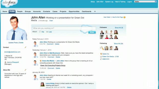 　米セールスフォース・ドットコムは17日、「Salesforce Chatter」のプライベートベータプログラムを発表した。