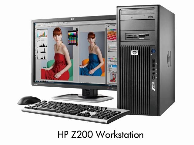 HP Z200 Workstation外観