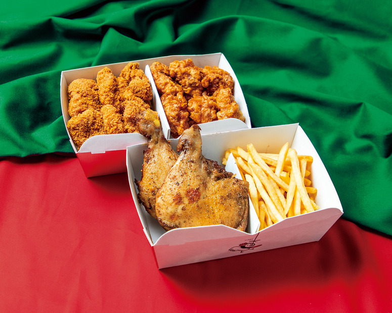 【レストラン・フードコート店舗メニュー】　がブリマスBOX M　2～3人前　テイクアウト　早割：3,877円（税込）　通常：4,201円（税込）