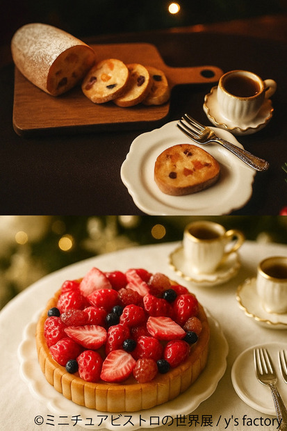 「ミニチュアビストロの世界展」（C）y's factory