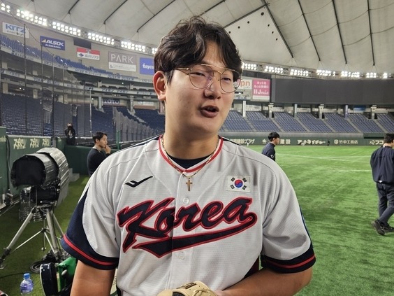 侍ジャパンと戦う“NPB好き”韓国21歳が才能発揮　通訳ナシで日本語取材対応「中学時代に勉強しました」