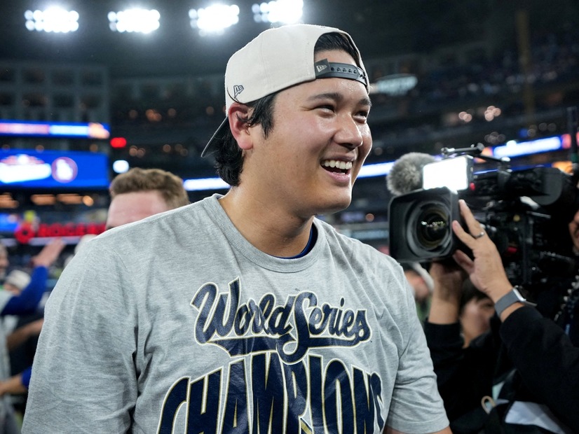 韓国紙も「神は、やはり神だった」と興奮！大谷翔平の3年連続“満票MVP”を祝福「文句なしの受賞」