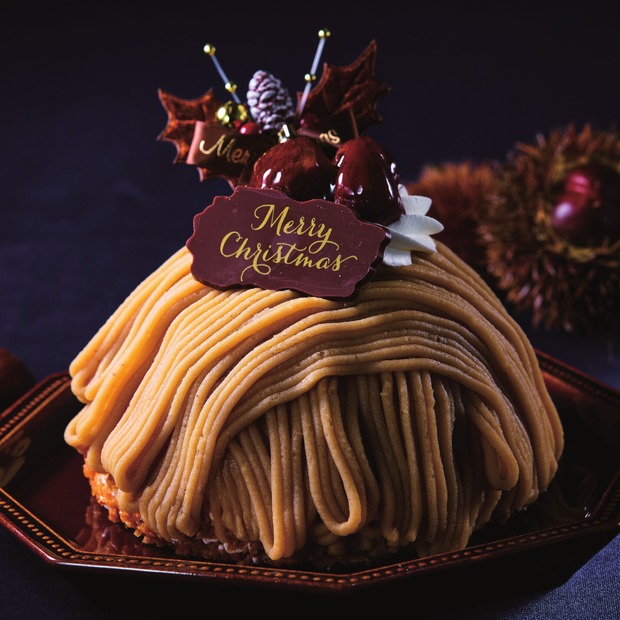 国産和栗使用 Xmasモンブランデコレーション　13cm（税込4,212円）