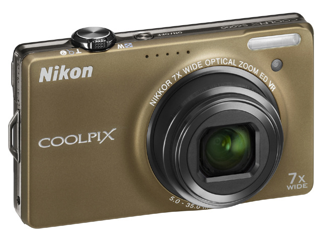 COOLPIX S6000ソフトブラウン