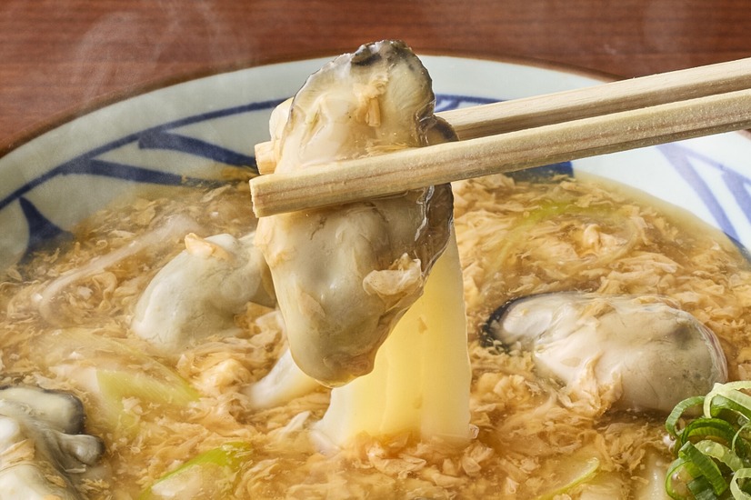 『牡蠣たまあんかけうどん』 （並）890円