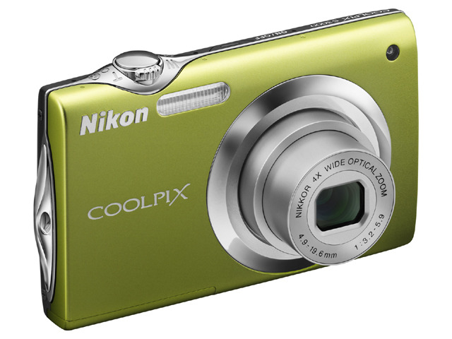 COOLPIX S3000ポップグリーン