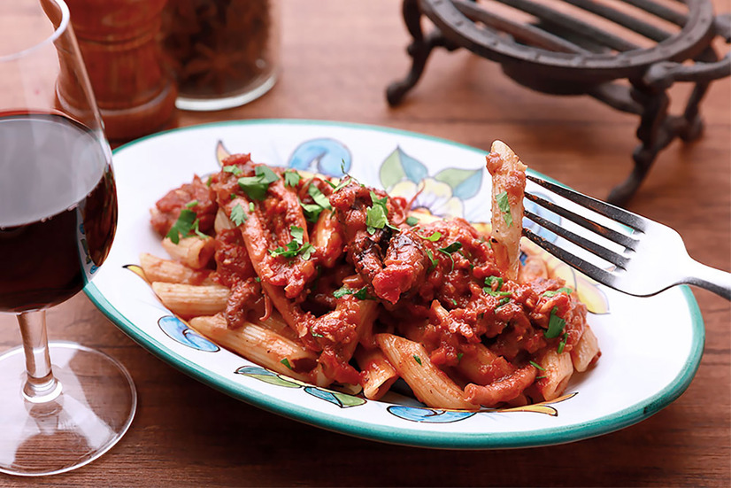 ＜ショートパスタに合う 溺れ蛸のアラビアータ＞単品：1,069円