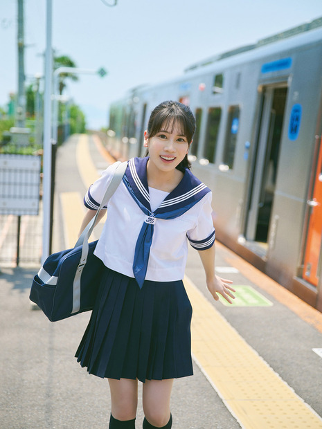 野中ここな1st写真集『うたかた』【Photo by Suguru Kumaki】（C）KADOKAWA