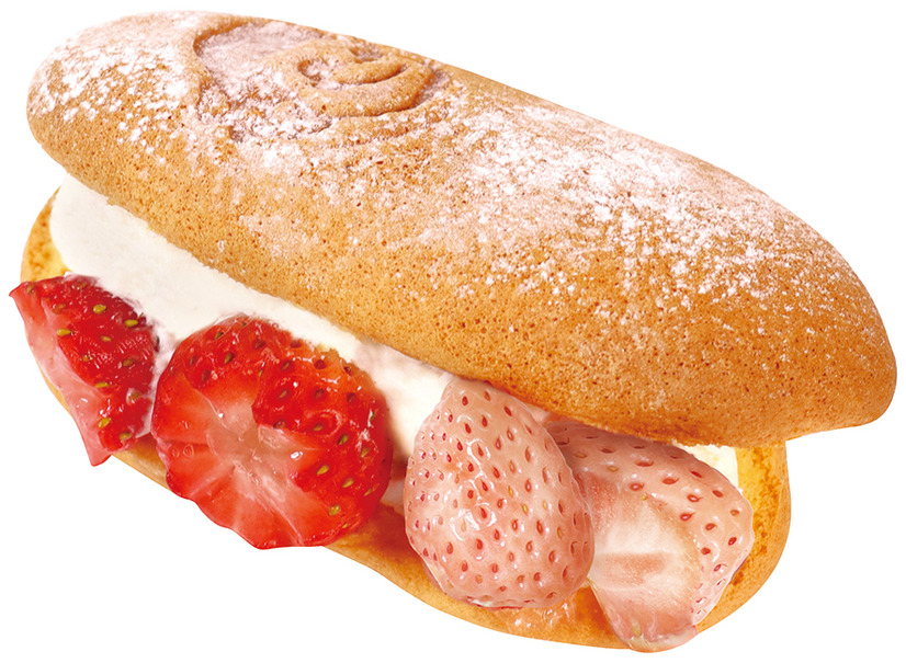 「ポケットショートケーキ（福岡県産あまおう苺＆茨城県産淡雪）」税込842円