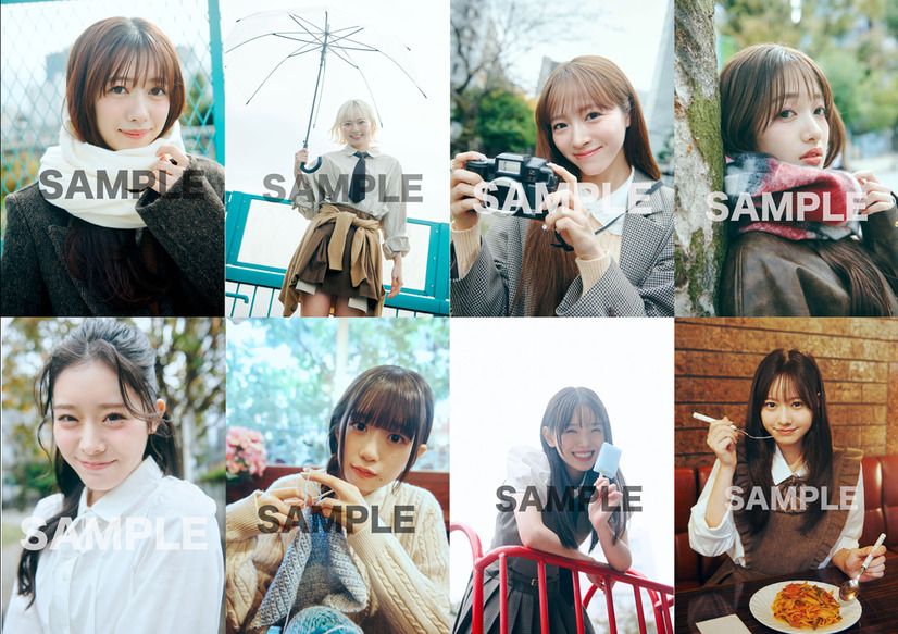 SDP＋特典ソロカット全8種類の組み写『私立恵比寿中学オフィシャルカレンダー2026.4-2027.3』©SDP