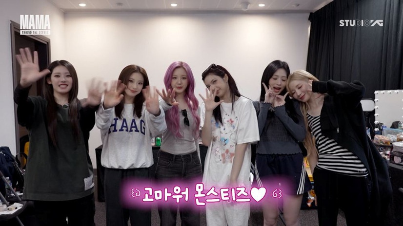 BABYMONSTER「2025 MAMA AWARDS」ビハインド映像