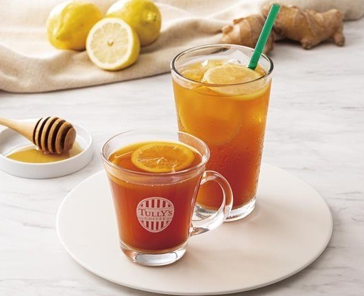 「＆TEA ジンジャーハニーレモネードティー」　（HOT/ICED）Short：600円　Tall：660円