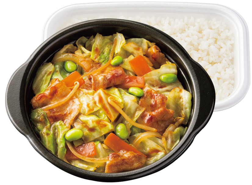 4位　肉野菜炒め弁当