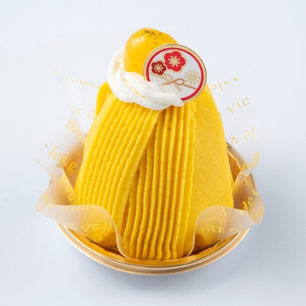 賀正ケーキ 栗きんとんモンブラン（税込490円）