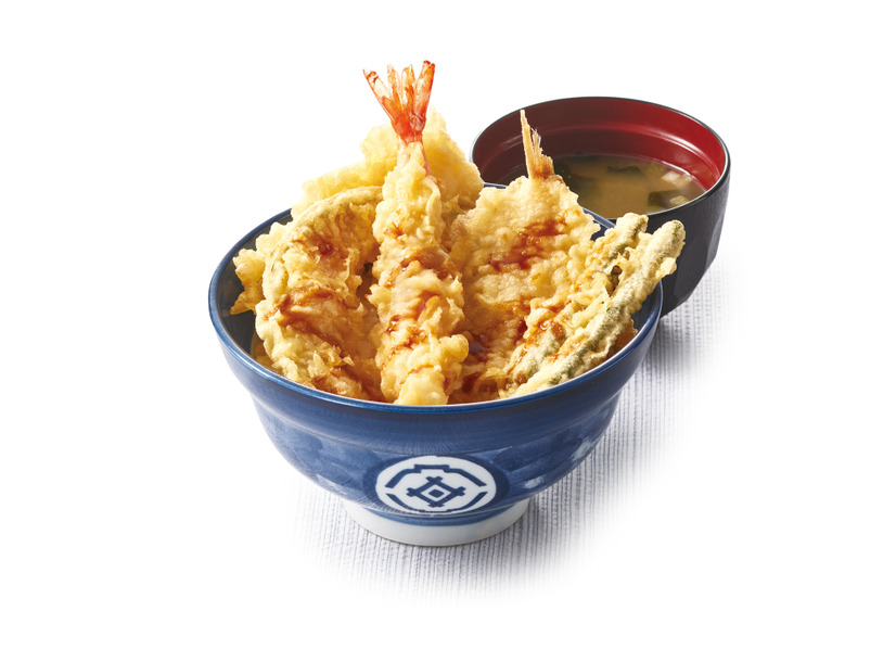 『てんやの天丼(みそ汁付)』 690円