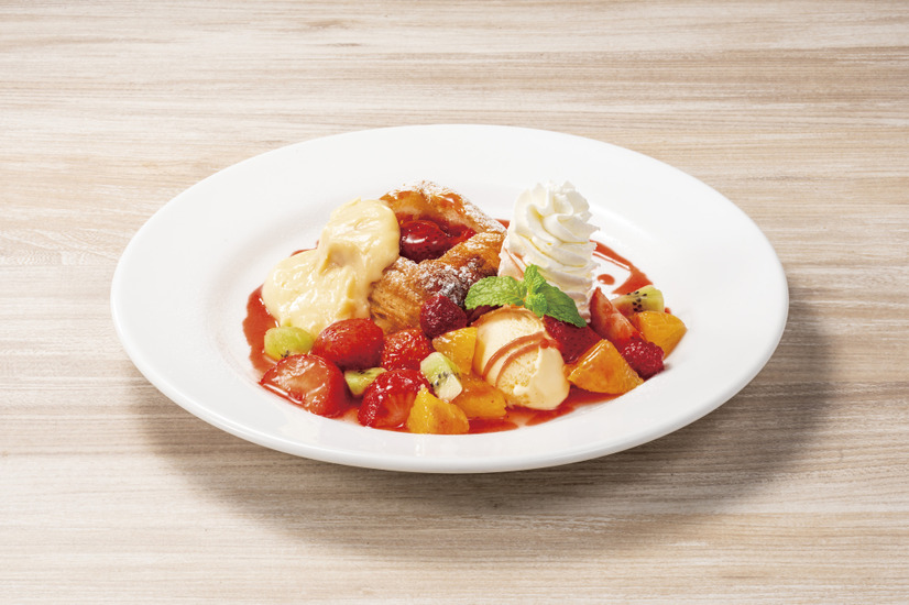 あまおうのフルーツデニッシュ（税込1,529円）