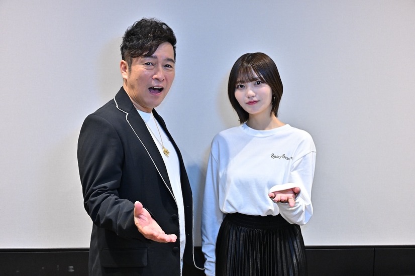 本番終了後の黒沢、中西