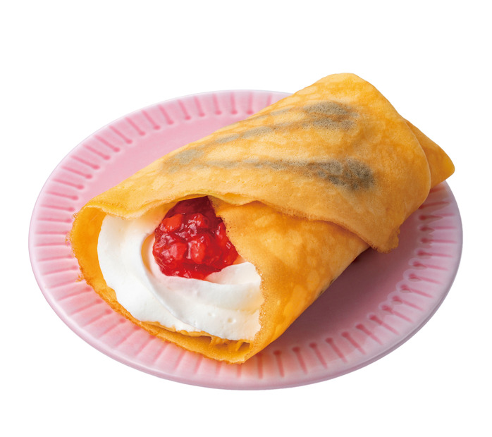 もちもち生地のいちごチョコクレープ（税込280.80円）