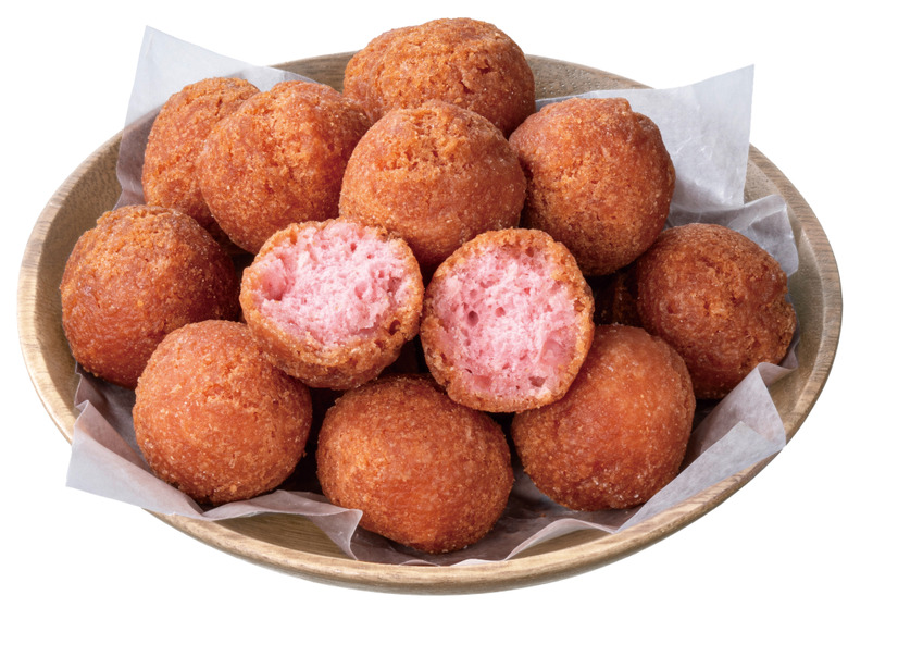 セブンプレミアム ひとくちサイズのボールドーナツ いちご（税込192.24円）