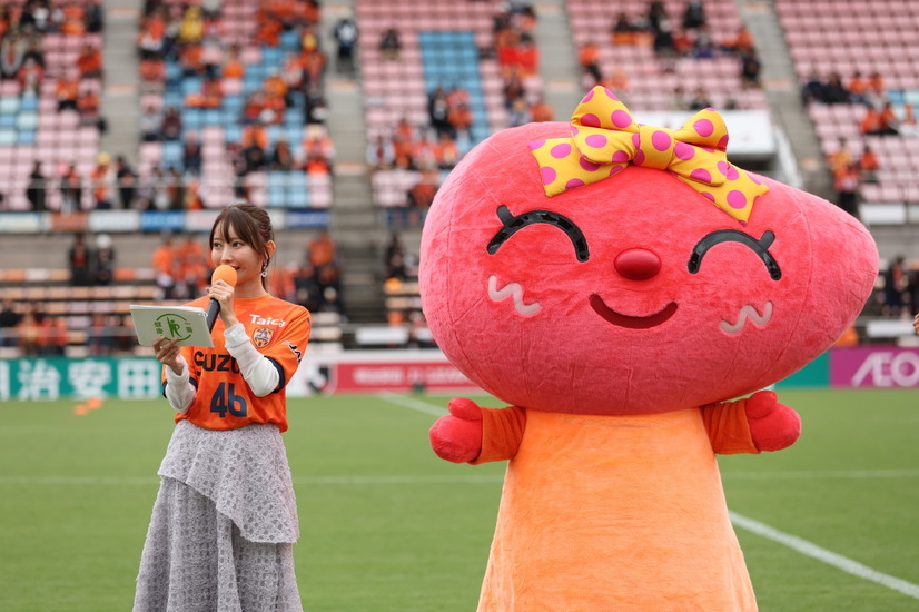 清水エスパルスホームゲーム（VS.東京ヴェルディ戦）啓発