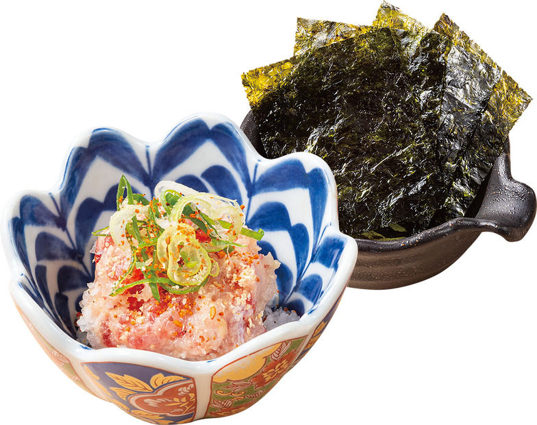 韓国海苔付き！鮪のなめろう（税込 319円）