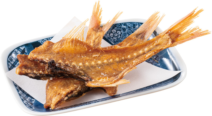 骨までウマい。青森県産 金目鯛の贅沢骨せんべい（税込 319円）