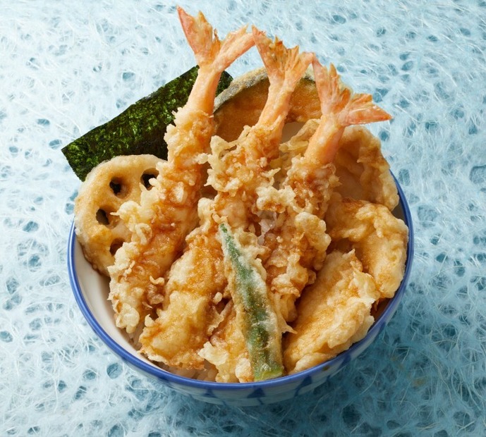 1.5倍海老鶏天丼　990円（税込）