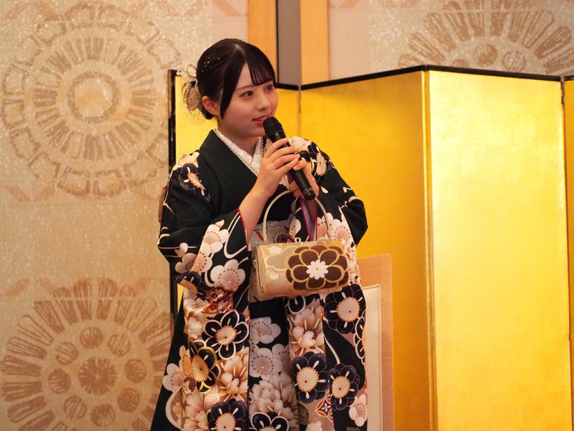 福原心春（衣装協力・株式会社清水屋)　撮影／山田