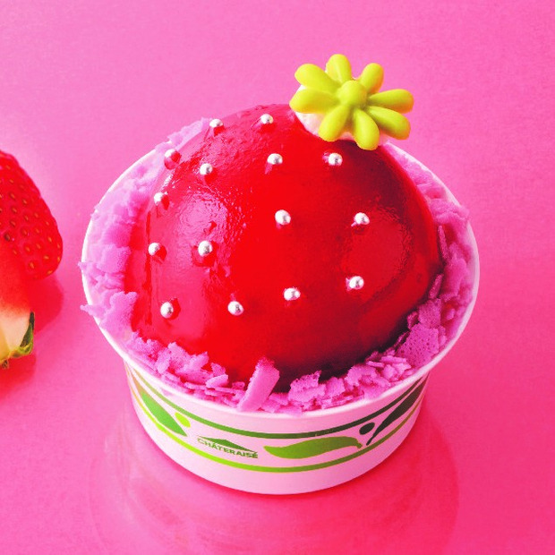 まんまる苺ケーキ（税込432円）