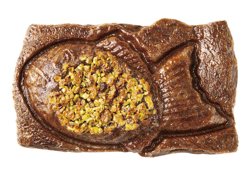 『ピスタチオのチョコクロワッサンたい焼』302円（税込）