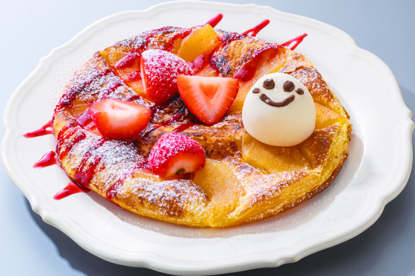 あったかひんやり！いちごと雪見だいふくとりんごパイ（税込799円）