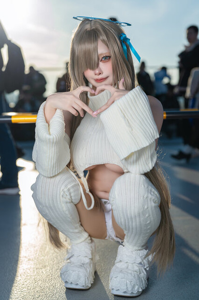 一之瀬アスナ『ブルーアーカイブ』／水羽えと（X：@Etocha_cos）