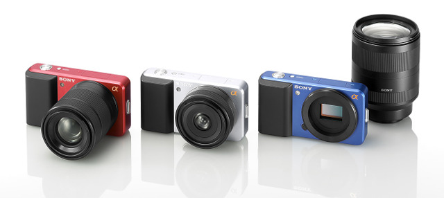 レンズ交換式小型カメラのコンセプトモデル