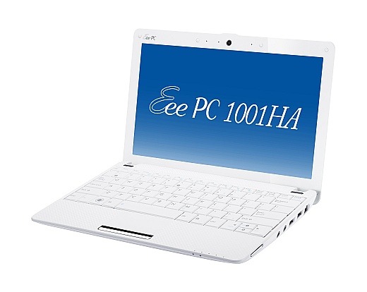 キャンペーン対象製品となる2月13日発売の10.1V型ワイド液晶ネットブック「Eee PC 1001HA」
