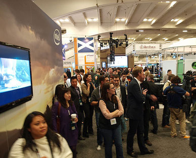 コンファレンスの様子から　Photo courtesy of the Game Developers Conference（http://www.gdconf.com/）