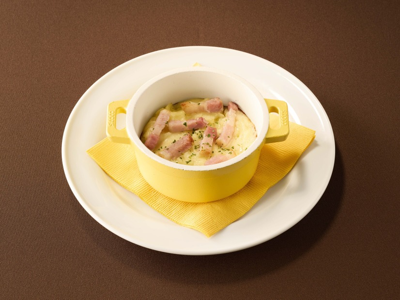 ベーコンとチーズのオーブン焼きマッシュポテト（税込429円）