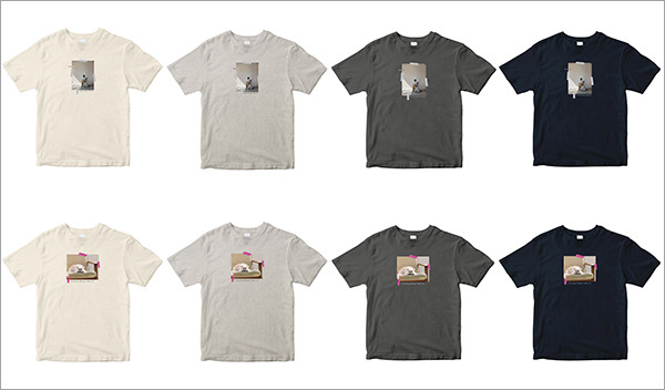 定価：4,400円（本体4,000円＋税10%）／サイズ：S、M、L、XL ／ボディカラー：アイボリー、オートミール、ネイビー、チャコール