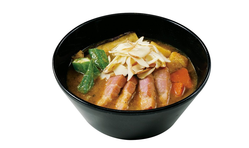 ココイチ「厚切りベーコンとスモークチーズのスープカレー」