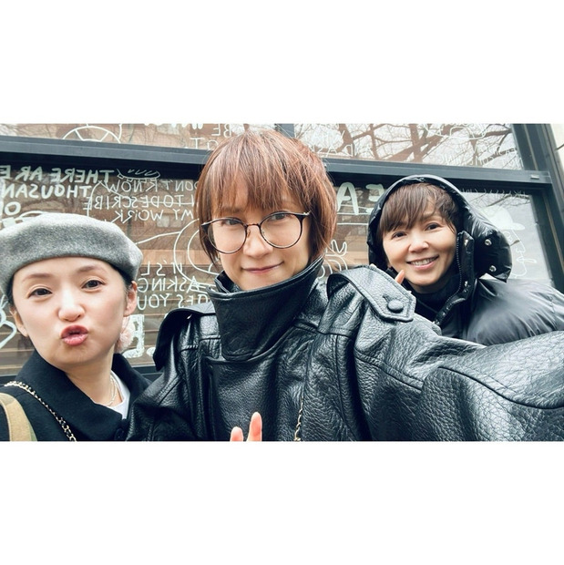 （写真は渡辺満里奈の公式ブログから）