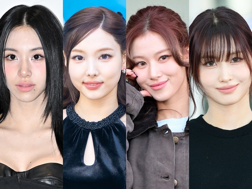 TWICE・チェヨン＆ナヨン＆サナ＆モモ、ユニバーサルを訪問！仲良しオフショットに反響「楽しそう」