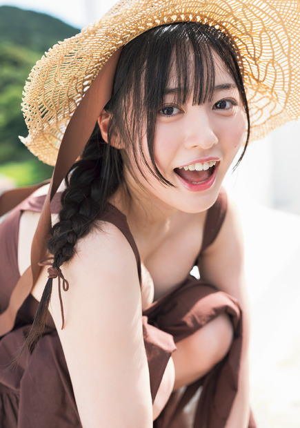 白濱美兎（撮影/唐木貴央 ヘアメイク/新井祐美子 スタイリング/菊地文子）