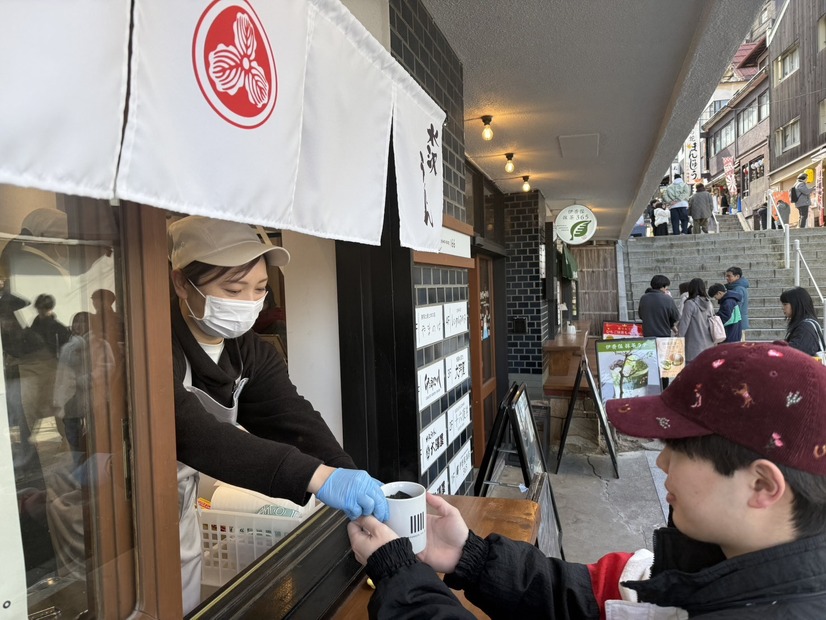 出来たて熱々を提供