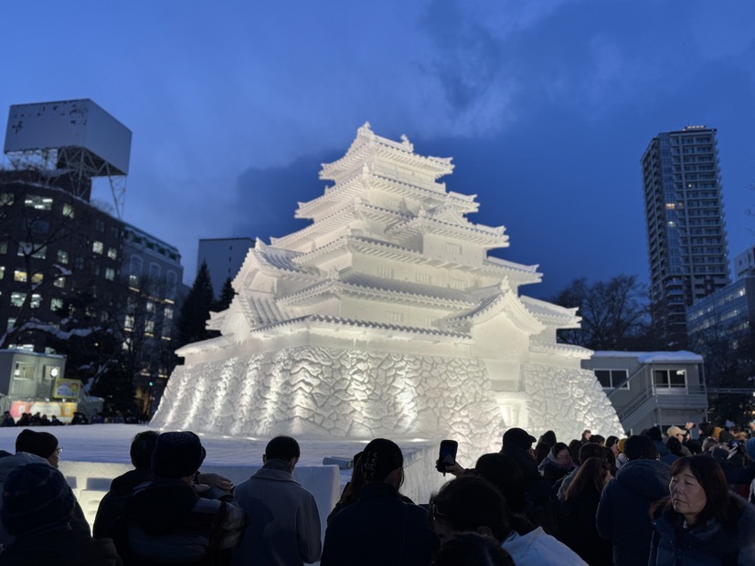 「2026さっぽろ雪まつり」大通会場【撮影／RBB TODAY編集部】
