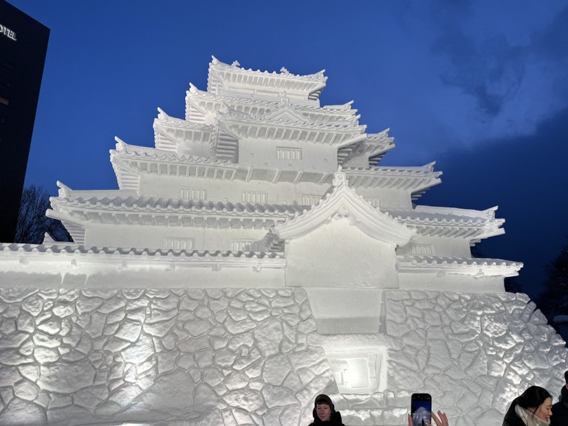 「2026さっぽろ雪まつり」大通会場【撮影／RBB TODAY編集部】