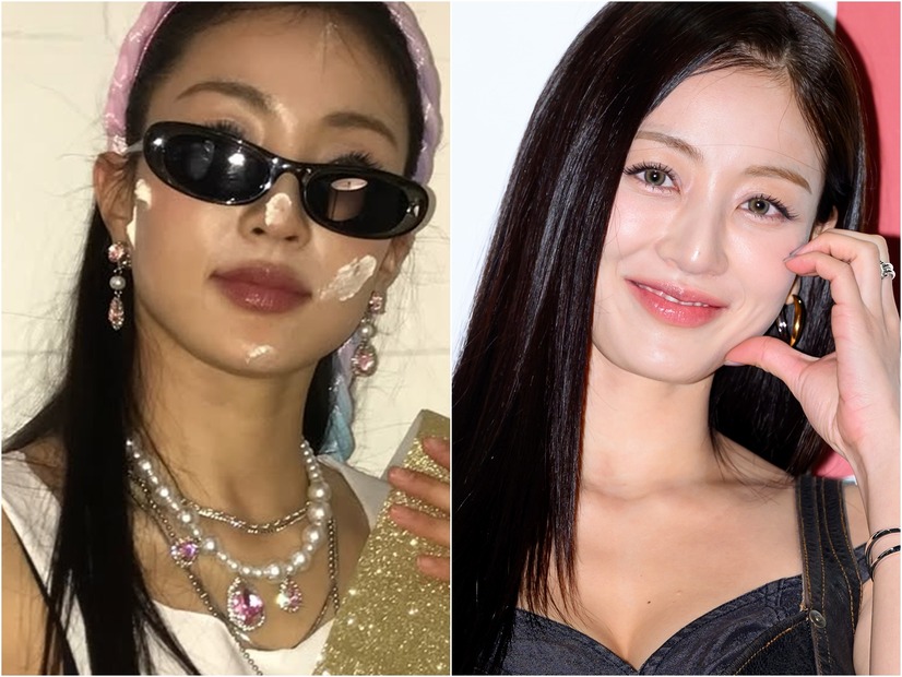 TWICEジヒョ、ビッカビカの「BIRTHDAY QUEEN」に！ユニコーンヘアバンドでお茶目に29歳を報告