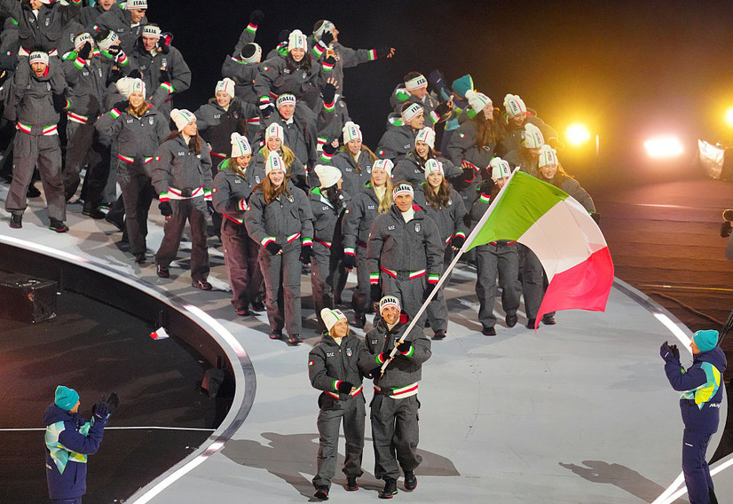 イタリア選手団(Photo by Michael Kappeler/picture alliance via Getty Images)