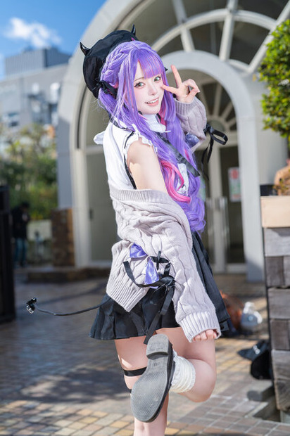 常闇トワ「ホロライブ」／雨猫 しう（X：@amane_siu）