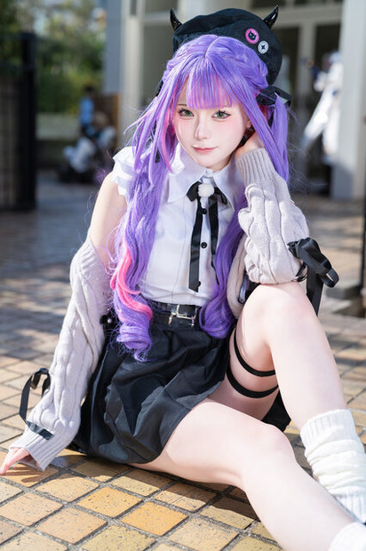 常闇トワ「ホロライブ」／雨猫 しう（X：@amane_siu）