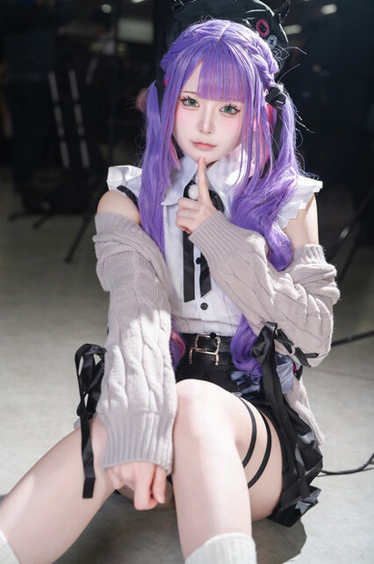 常闇トワ「ホロライブ」／雨猫 しう（X：@amane_siu）